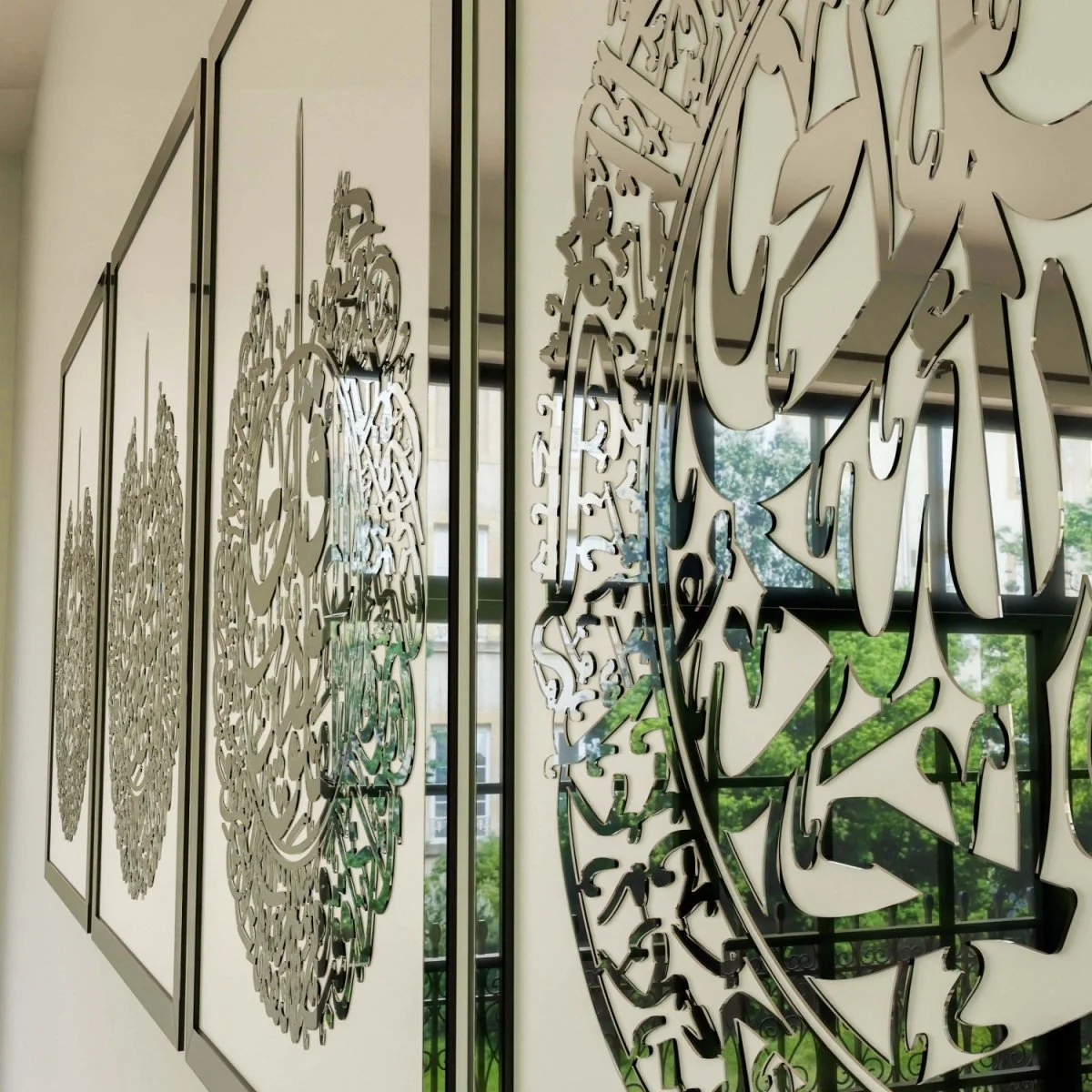4 Qul Surahs Islamic Wall Art - Elegant Islamic Home Decor - Image 25