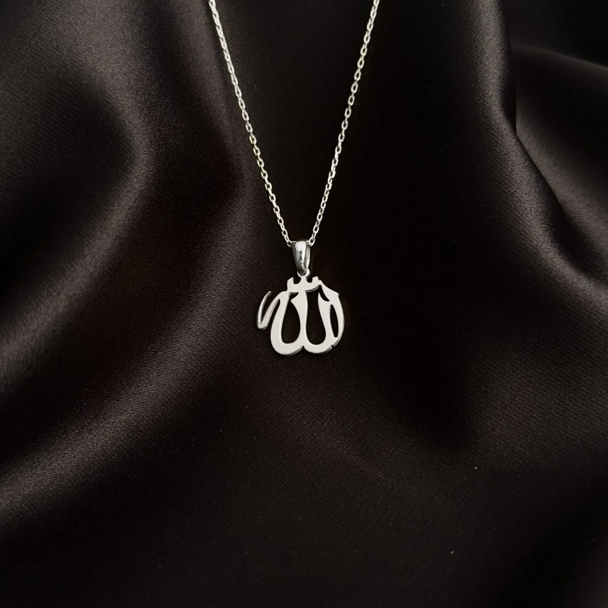 Allah Necklace | Muslim Jewelry - 18K Gold Plated Silver Pendant - Image 5