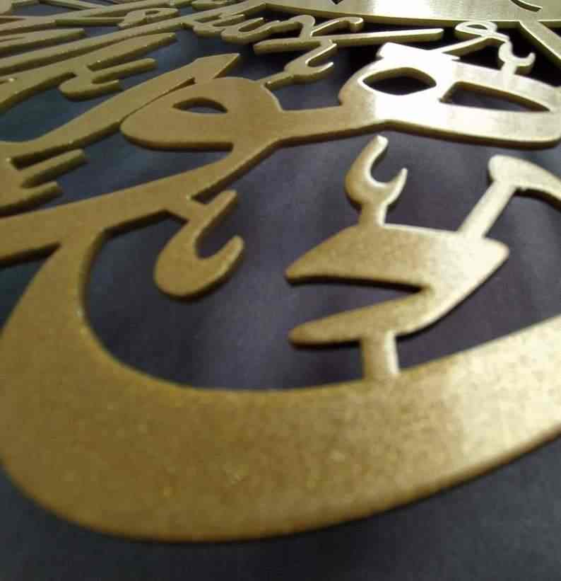 Bismillah Key Holder, Tree Shape Decor - Islamic Wall Art - Image 8