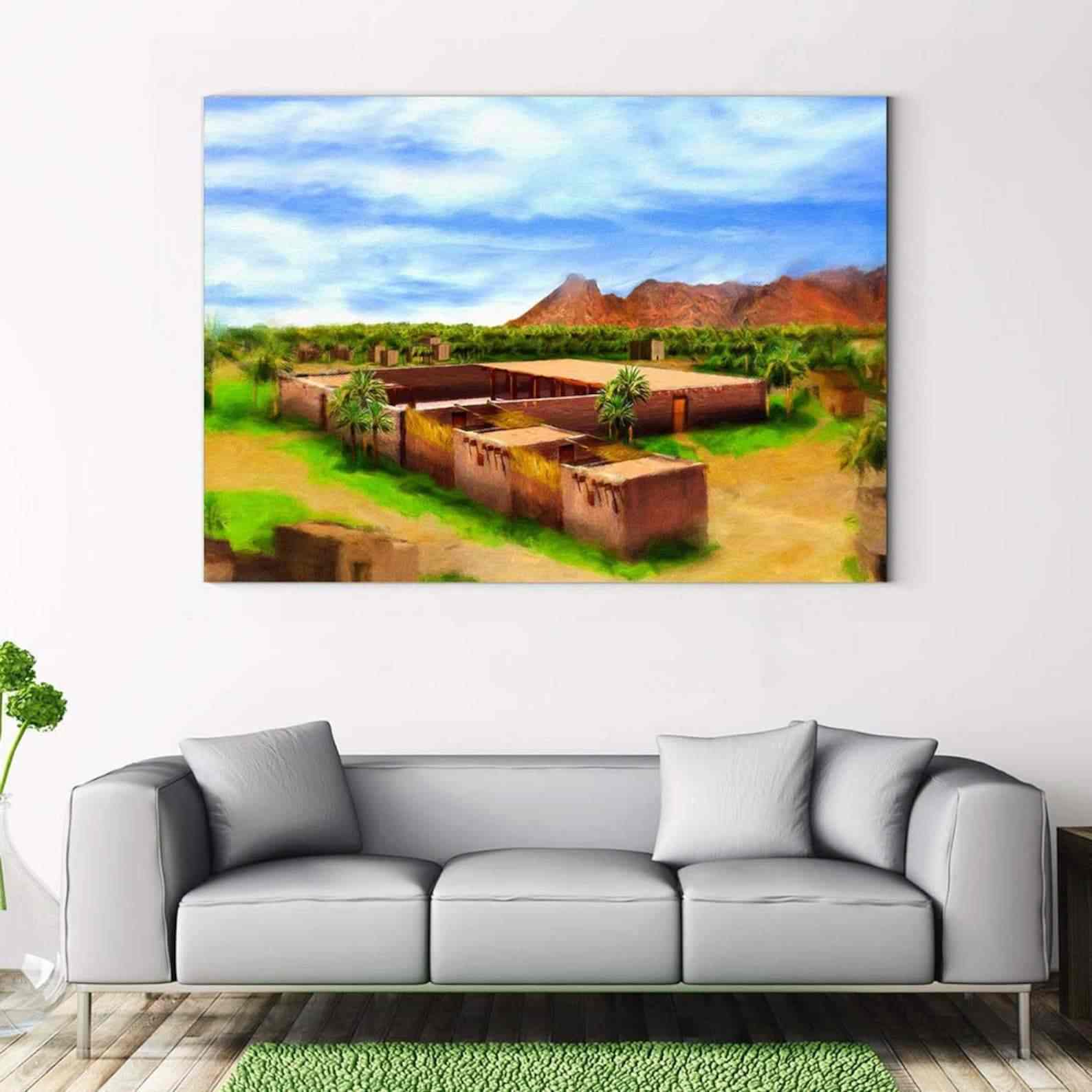 Canvas Printing Masjid An Nabawi - Islamic Wall Art - Image 2
