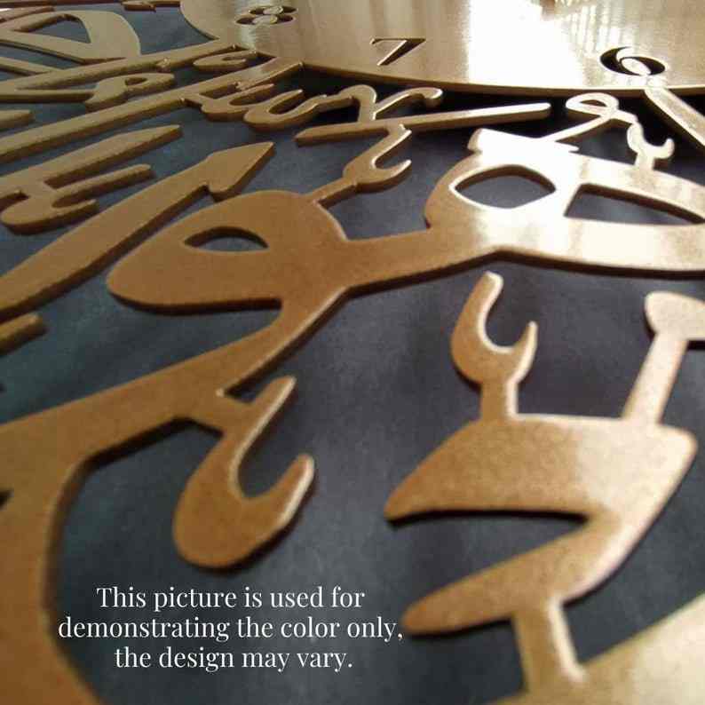 First Kalima English Metal Islamic Wall Art - Image 9
