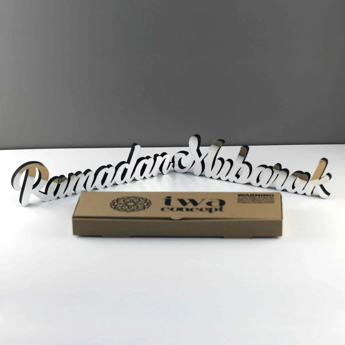Ramadan Mubarak & Eid Mubarak - Islamic Table Decor | Muslim Gift - Image 12