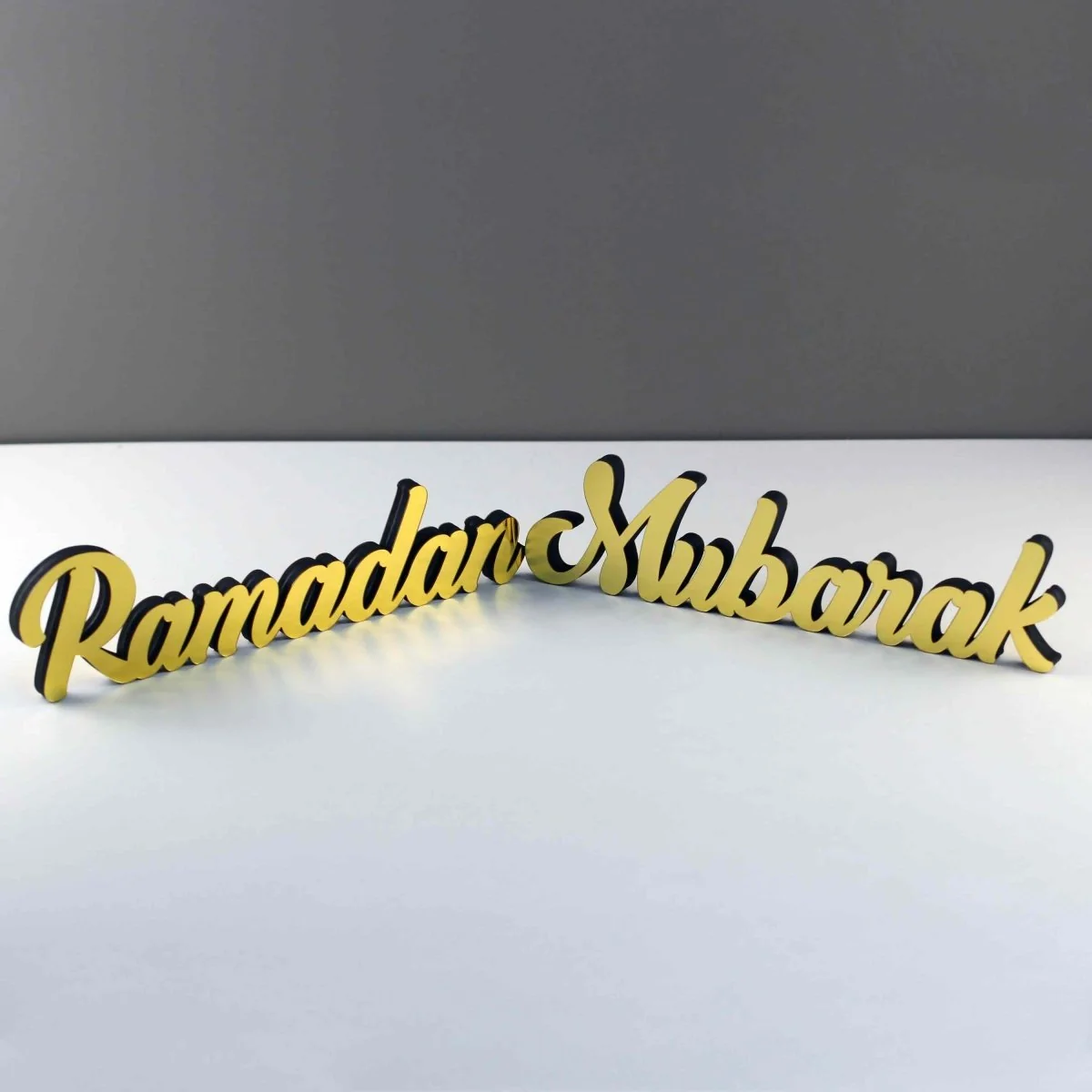 Ramadan Mubarak & Eid Mubarak - Islamic Table Decor | Muslim Gift - Image 9