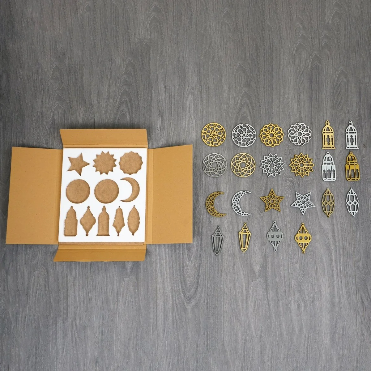 Ramadan Ornaments, Eid Decoration - Islamic Wall Art | Muslim Gift, 22 Pieces - Image 8