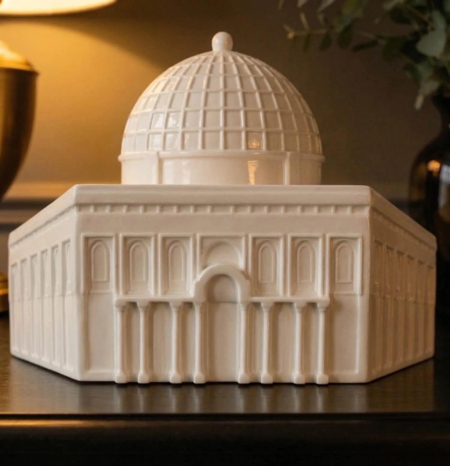 Kaaba, Al-Aqsa, Al-Nabawi Set of 3 Masjids - Stone Islamic Table Decor - Image 13