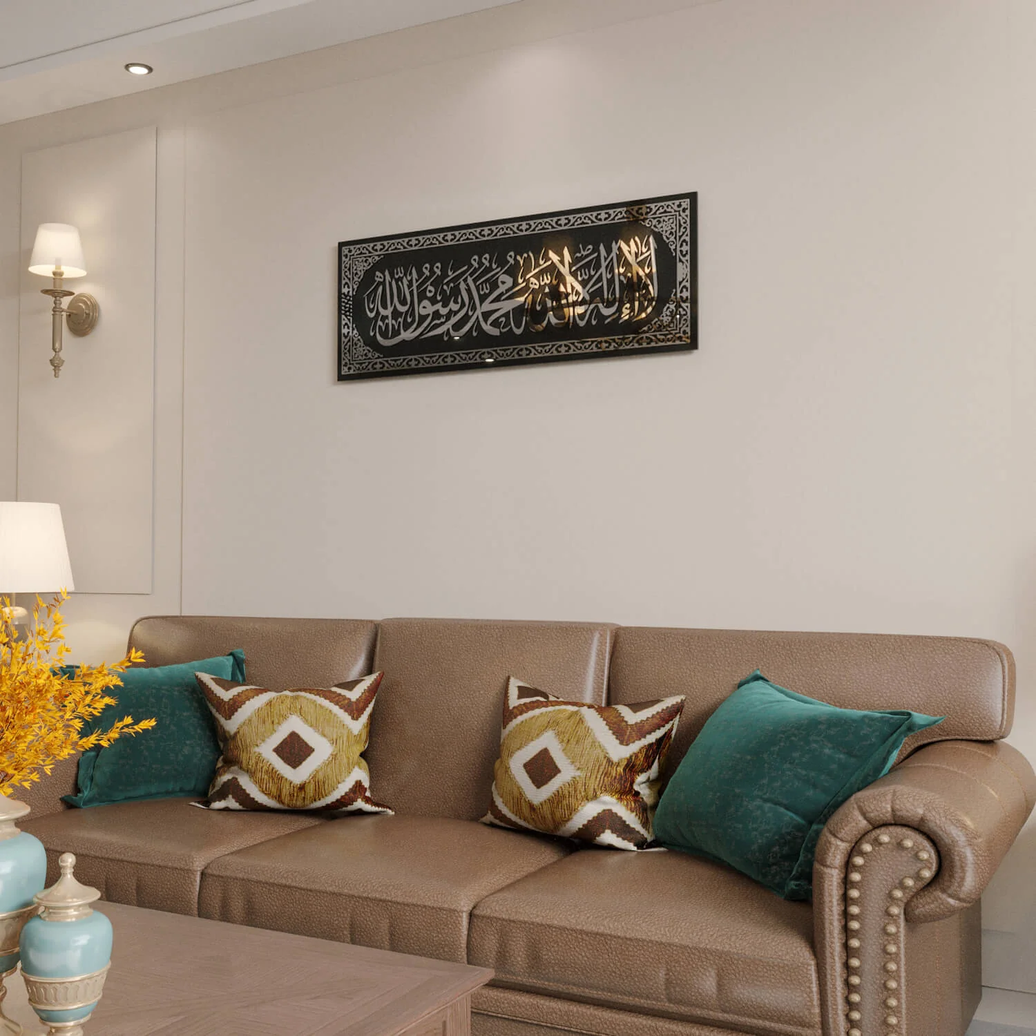 Kalima Tawheed - Islamic Wall Art, Tempered Glass - Image 11
