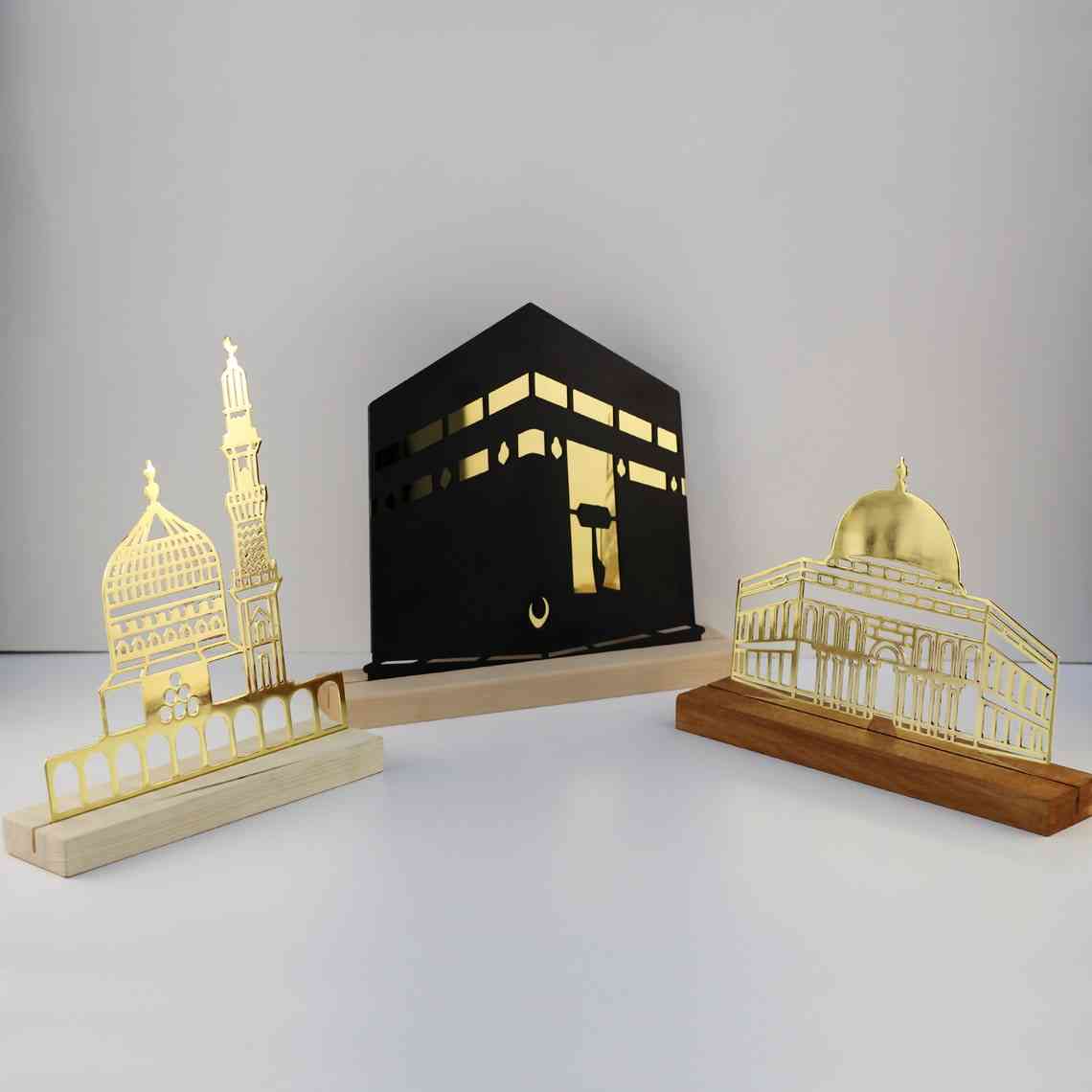 Islamic Tabletop Decors - Masjid Al Aqsa, Masjid Al-Haram, Masjid An-Nabawi - Image 7