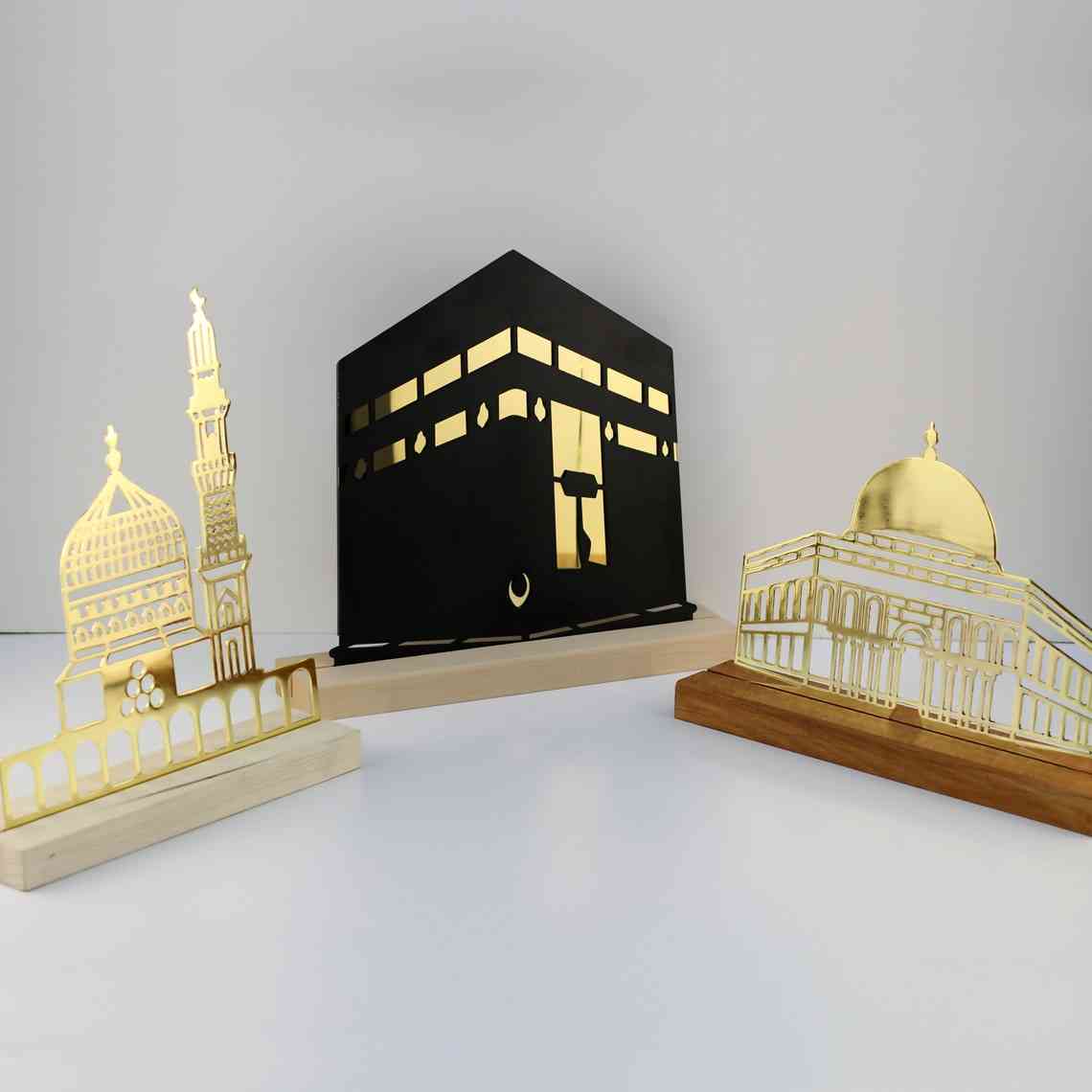 Islamic Tabletop Decors - Masjid Al Aqsa, Masjid Al-Haram, Masjid An-Nabawi - Image 8