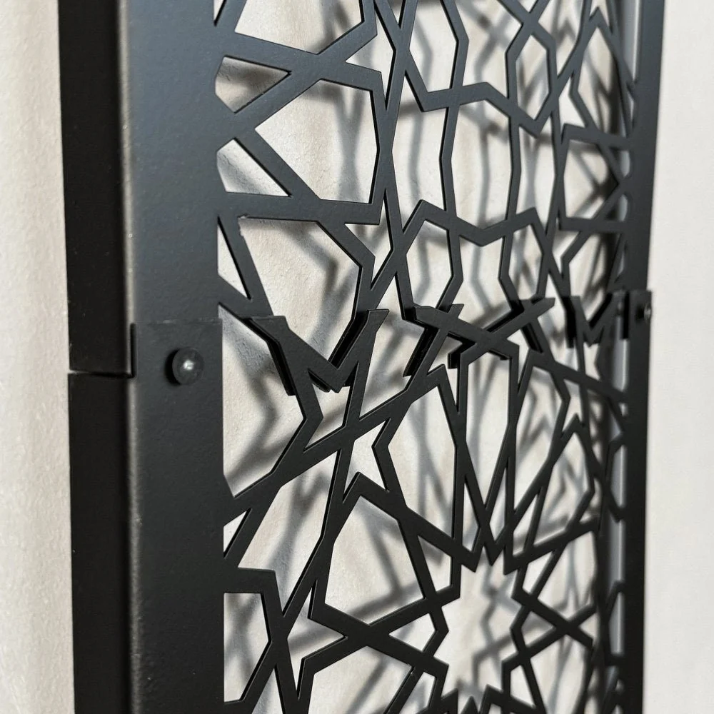 Metal Mihrab for Prayer Room with Islamic Calligraphy Set - Image 18