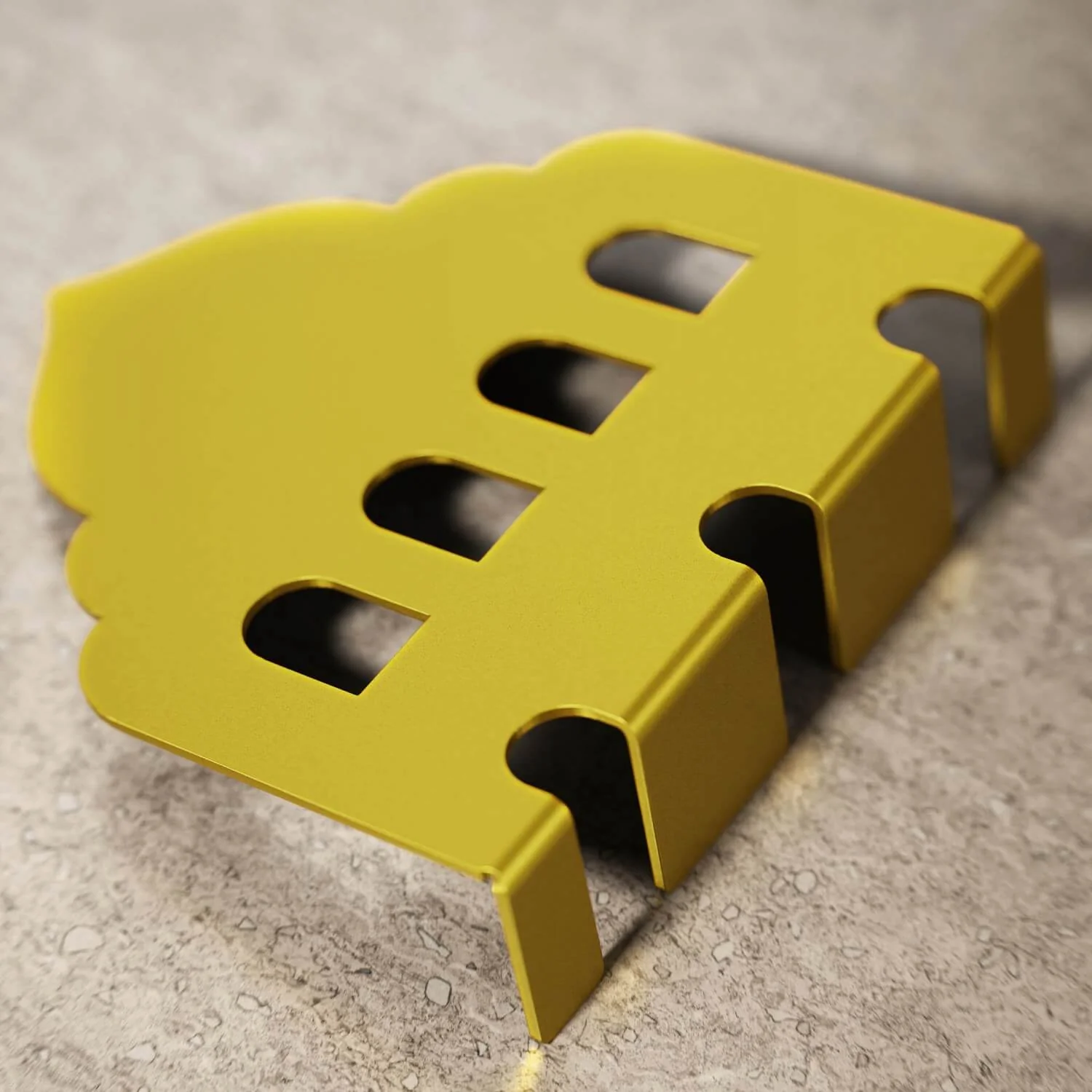 Mosque Dome Metal Cutlery Holder – Islamic Window Pattern - Image 3