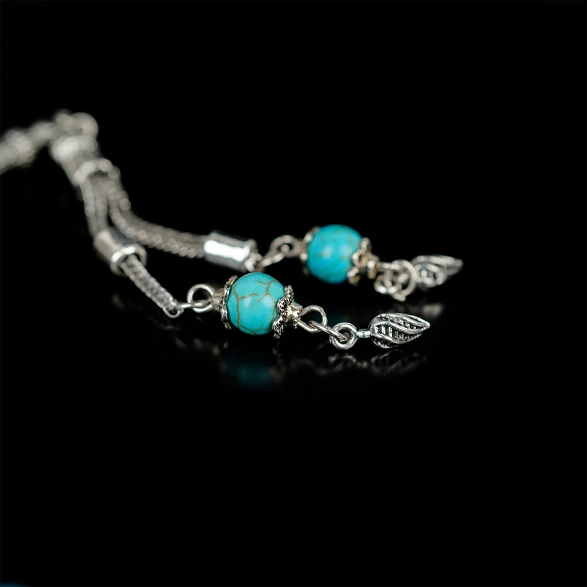 Muslim Prayer Beads - Turquoise Natural Stone Beads Islamic Rosary - Image 3
