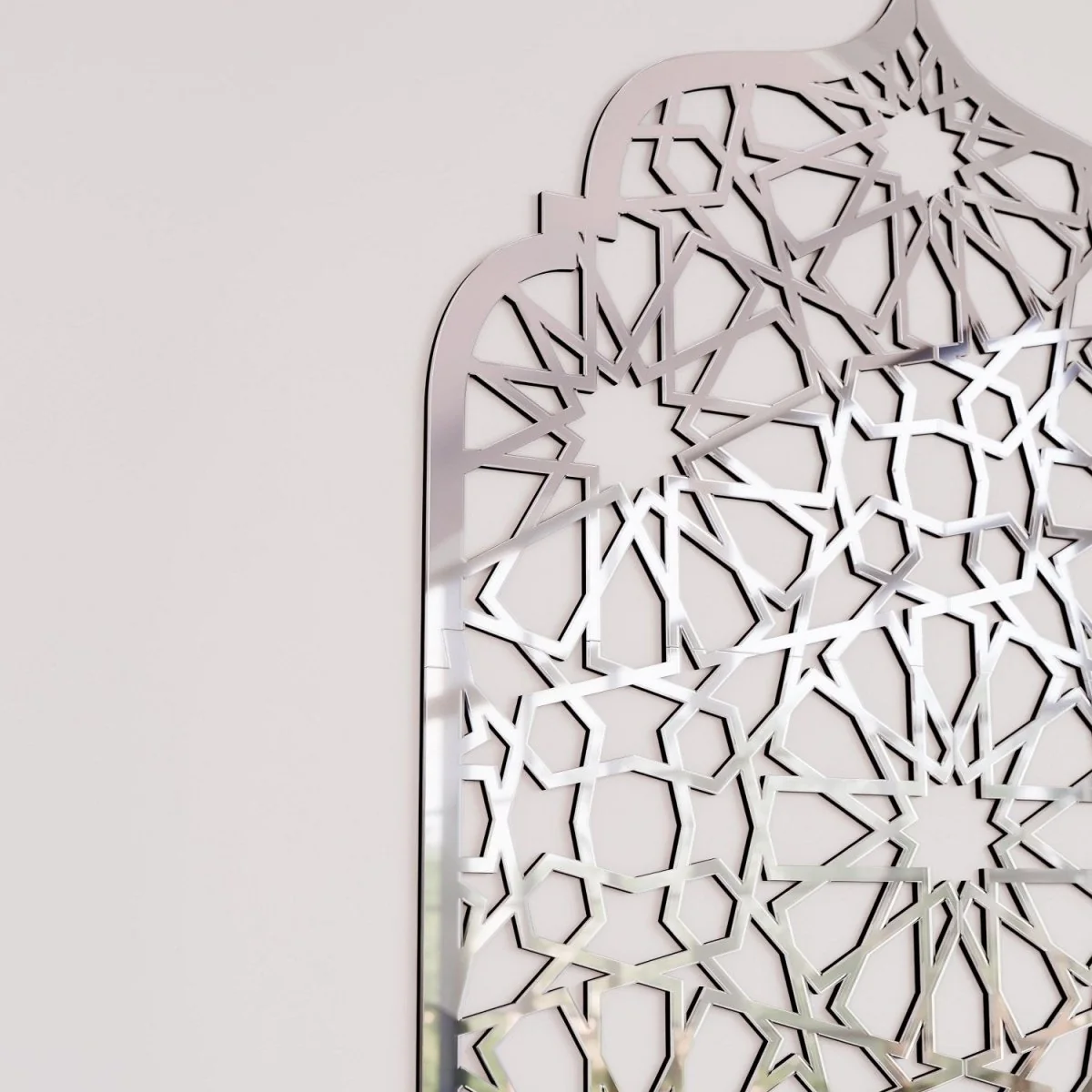 Prayer Room Decor Wooden Interior Mihrab - Islamic Home Decor | 12-Pointed Star - Image 15