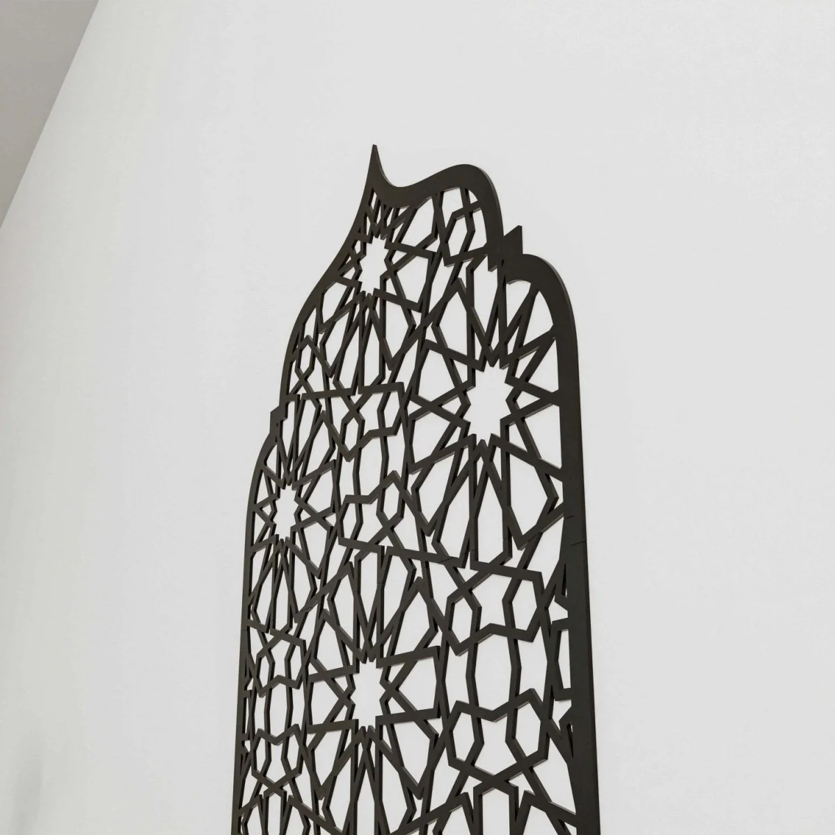 Prayer Room Decor Wooden Interior Mihrab - Islamic Home Decor | 12-Pointed Star - Image 3