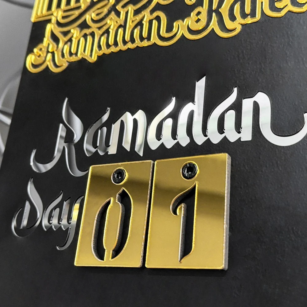 Ramadan Calendar - Islamic Gift | Masjid Al Aqsa - Ramadan Table Decor - Image 4