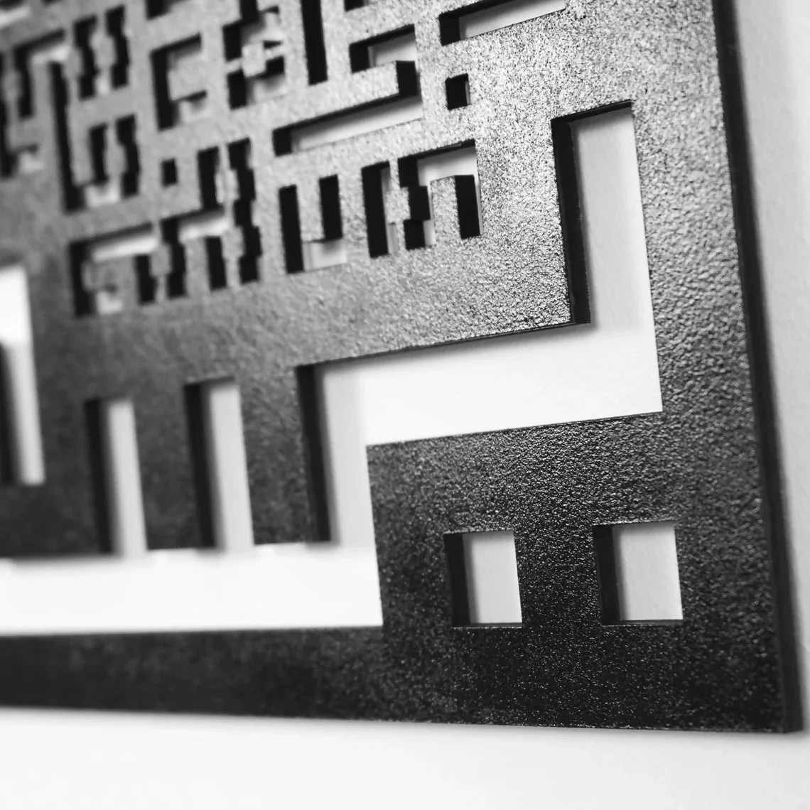Surah Yasin (Yaseen Sharif) Kufic Wooden Islamic Wall Art Decor - Image 10