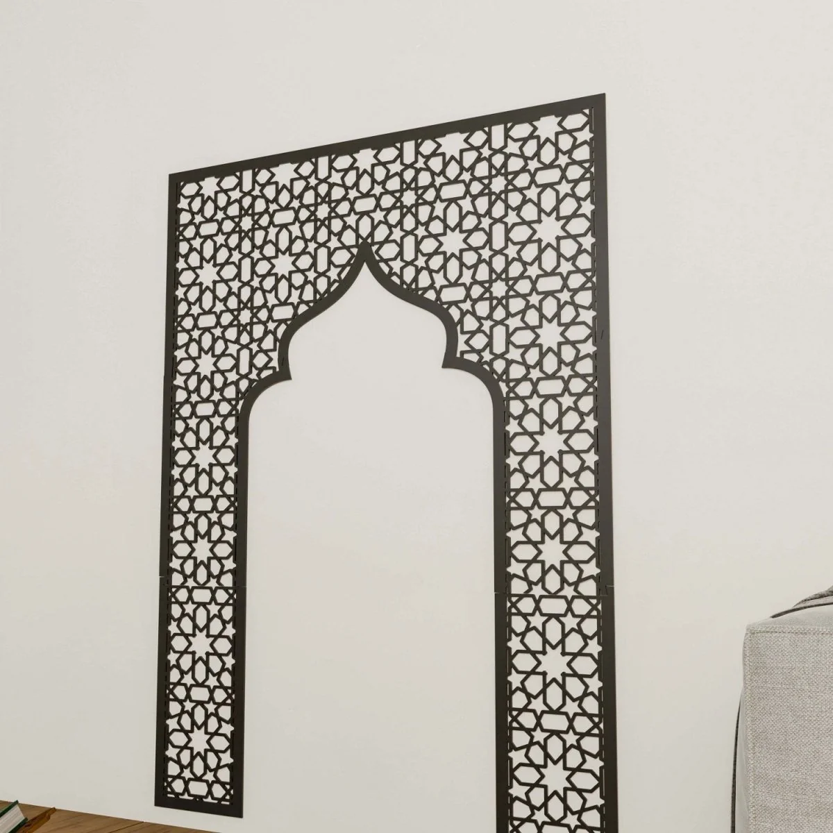 Mihrap Decor for Prayer Corners | Elegant & Timeless Design, Islamic Wall Art - Image 7